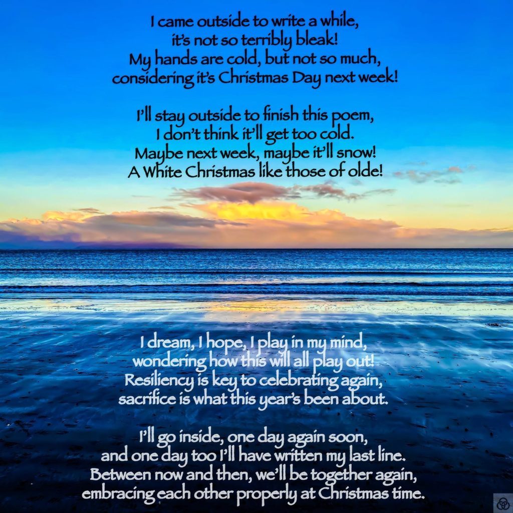 Written - 15/12/20Silent Nights in apprehension, as 2020 draws to a close.Three Rings Art & Poetry - Are You Enlightened Yet? #AYEY #ThreeRingsArtAndPoetry#wordscanchangetheworld #poetry #poetrycommunity #poetrylovers #poetryofinstagram #poetryisnotdead #poetryislife #poetrysociety #writerscommunity #Meditation #meditationpoetry #becomeone #becomeonewithnature #becomeonewiththeuniverse #enlightenment #spiritualenlightenment #spiritualawakening #enlightenmentpoetry #enlightenment_art #enlightenmentquotes #enlightenmentistherevolution #meditationspace #meditationquotes #meditationart #meditationrevolution #meditationrevealsthetruth #meditationrevealstruth #meditationrevealsall