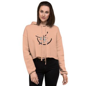 Crop "3R LOGO" Hoodie
