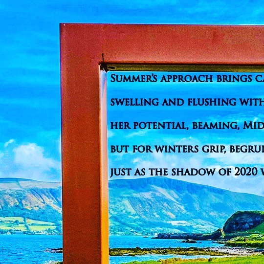 Summer’s Approach Summer’s approach brings cautious hope,Swelling and flushing with colour all about,Her potential, beaming Midas touch of joy,but for winters grip, begrudgingly holding fast,Just as the shadow of 2020 will not pass!Cautiously we must step out of the shade,Emerging free from winter’s haggard fingertips,Into the glades to taste the joys of freedom,Into the warmth of missed and forgotten embraces,But remembering as we mustHow precarious things still truly are,As out of the woods, we are not yet!#poetrycommunity #poetry #poetrylovers #poetryofinstagram #poetryisnotdead #poetryislife #poetrysociety #poets_oftomorrow #writingcommunity #writersofinstagram #writing #nature #existence #consciousness #threerings #wordscanchangetheworld #enlightenment #areyouenlightenedyet #ayey